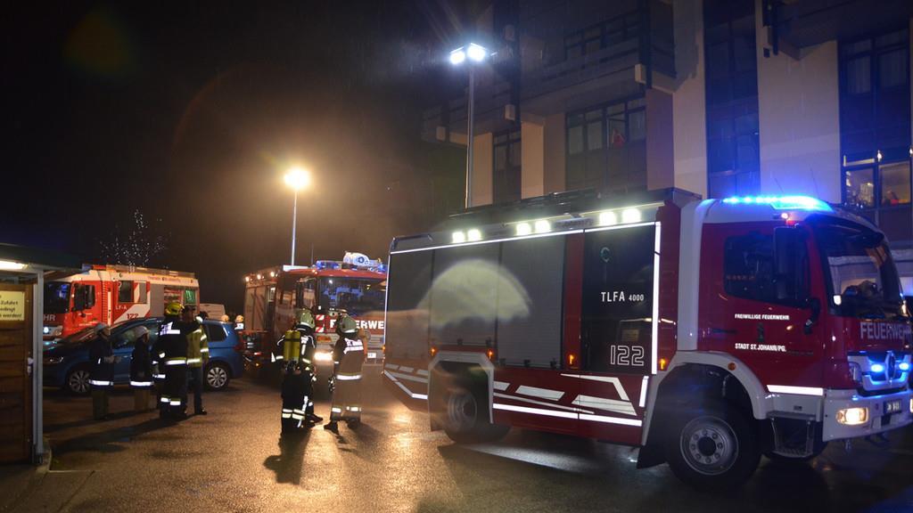 Großübung Feuerwehr St. johann im Pongau