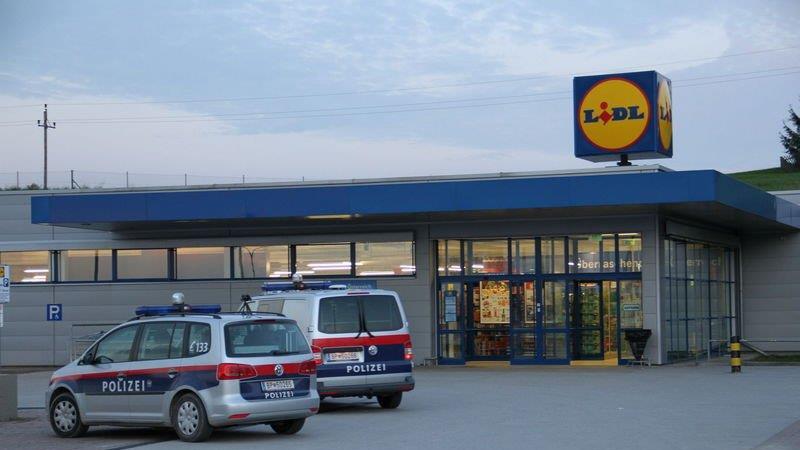 Überfall auf Lidl in Straßwalchen