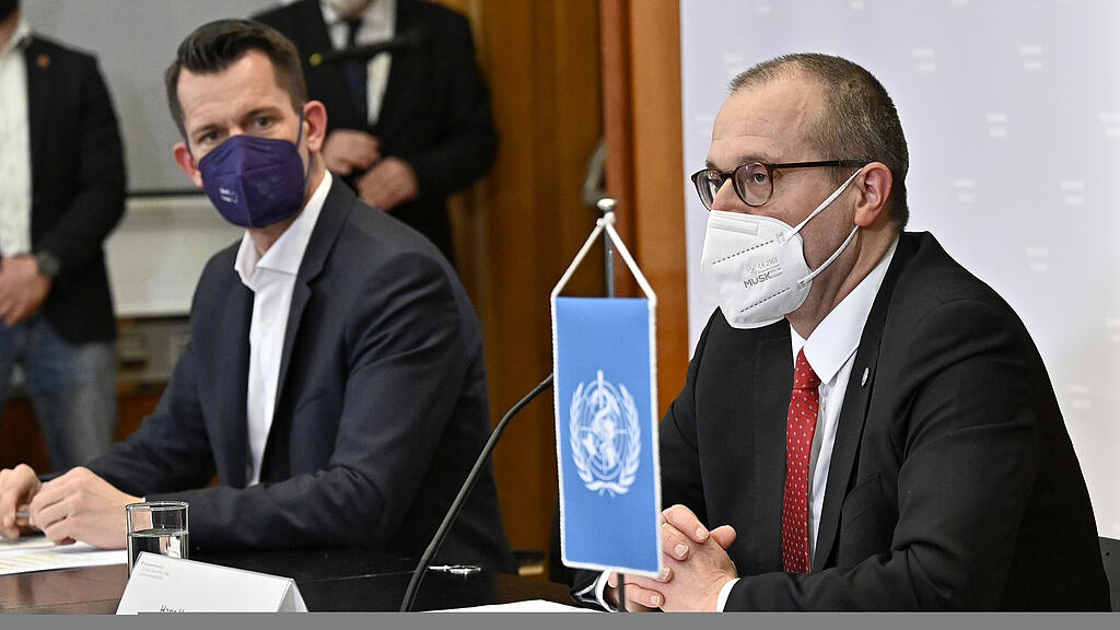 Mückstein und Kluge (WHO) zu Omikron