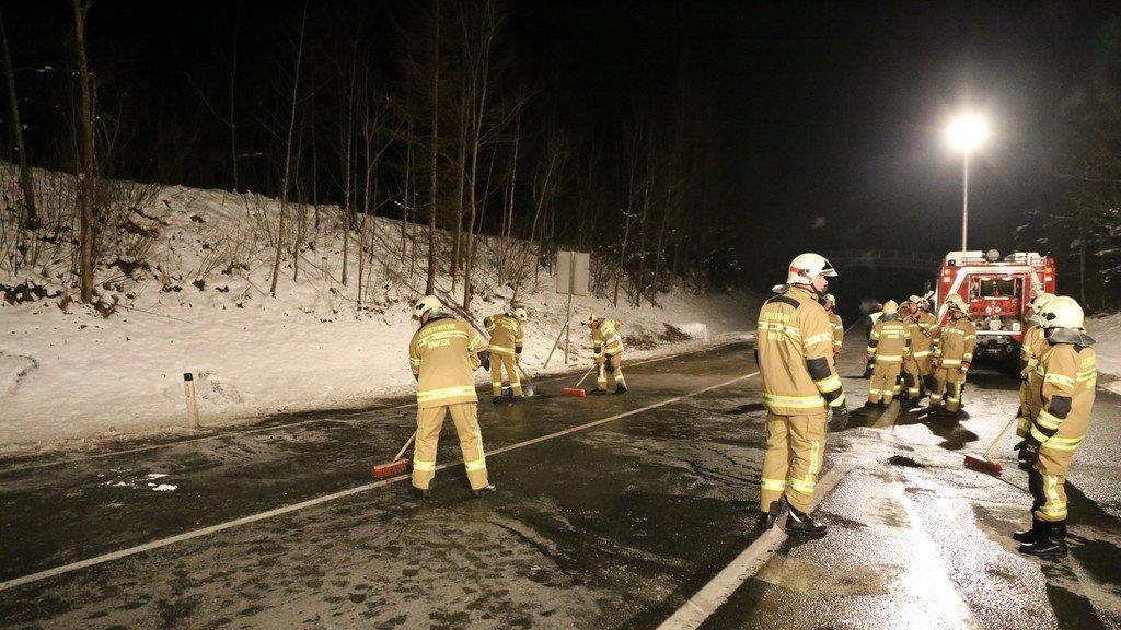 Schwerer Unfall in Unken