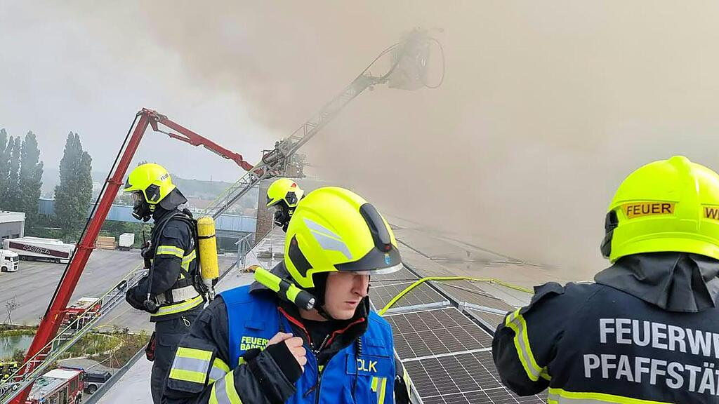 Großbrand Traiskirchen