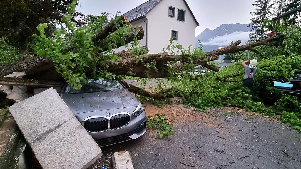 Unwetter in Steiermark