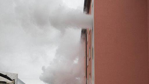 Brand in Franz-Wallack-Straße
