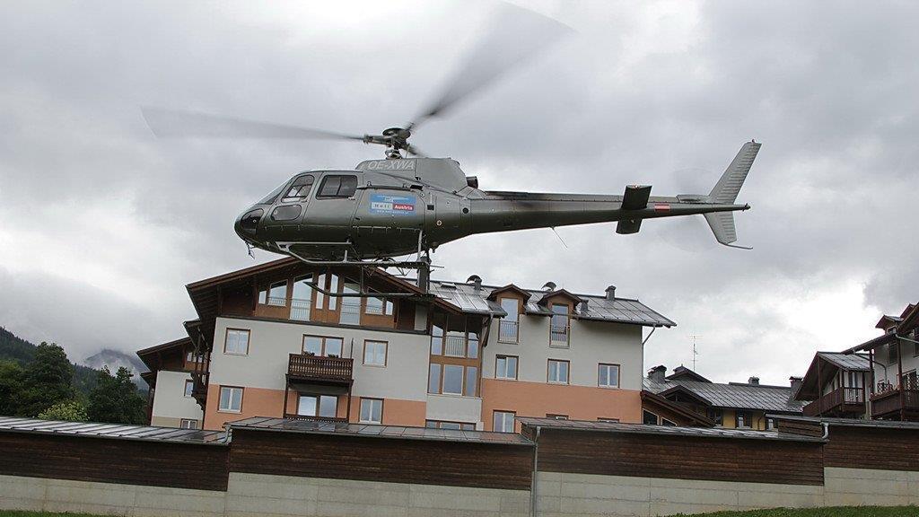 Hubschrauber im Einsatz