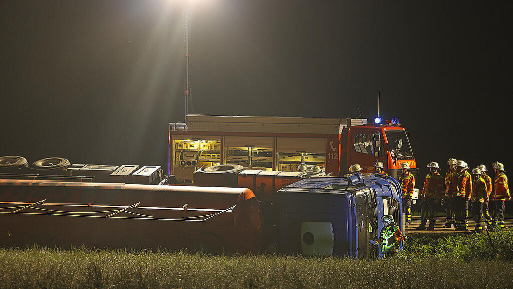 Unfall Anger Lkw