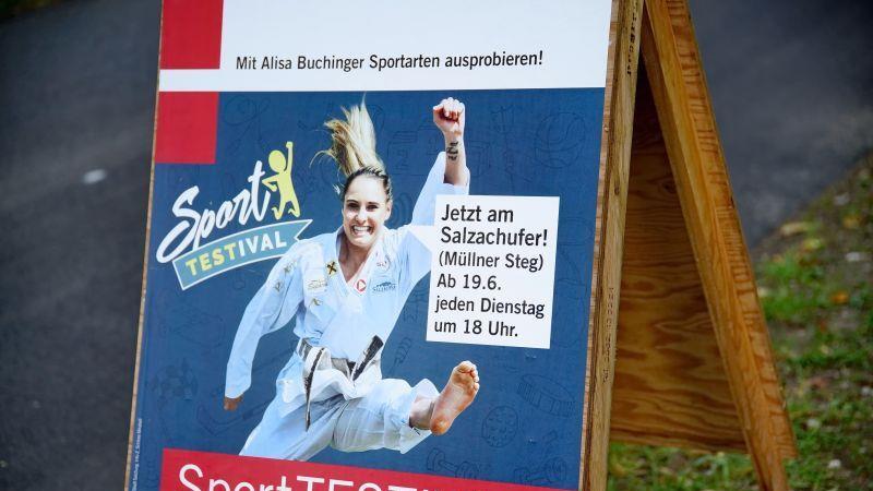 Sporttestival mit Karate-Ass Alisa Buchinger in Salzburg