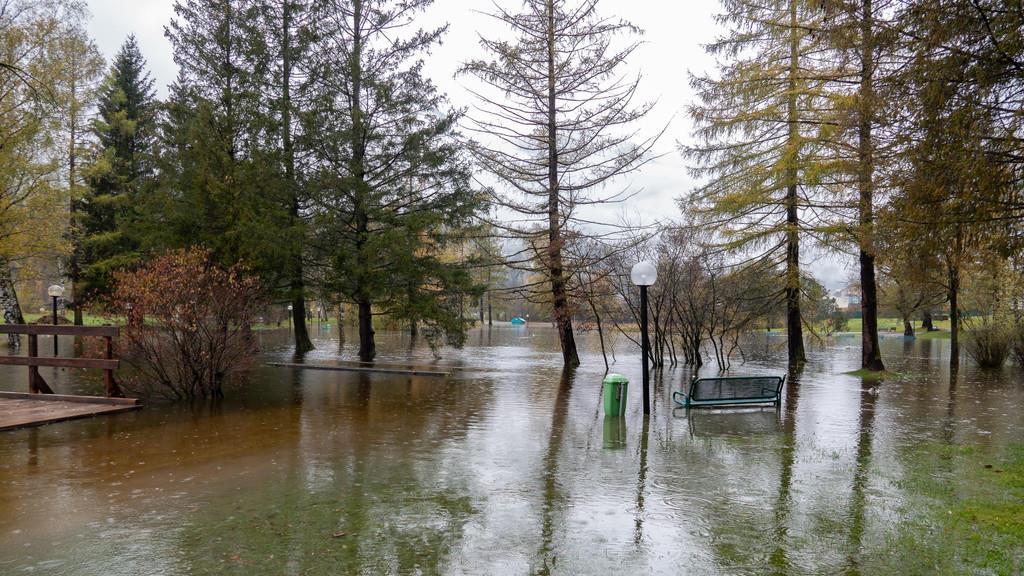 Überflutungen in Bad Hofgastein