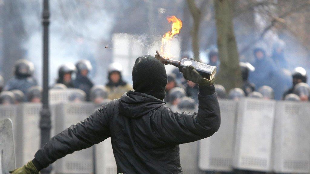 Ausschreitungen in Kiew