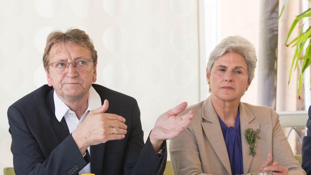 Pressekonferenz mit Karl Schnell