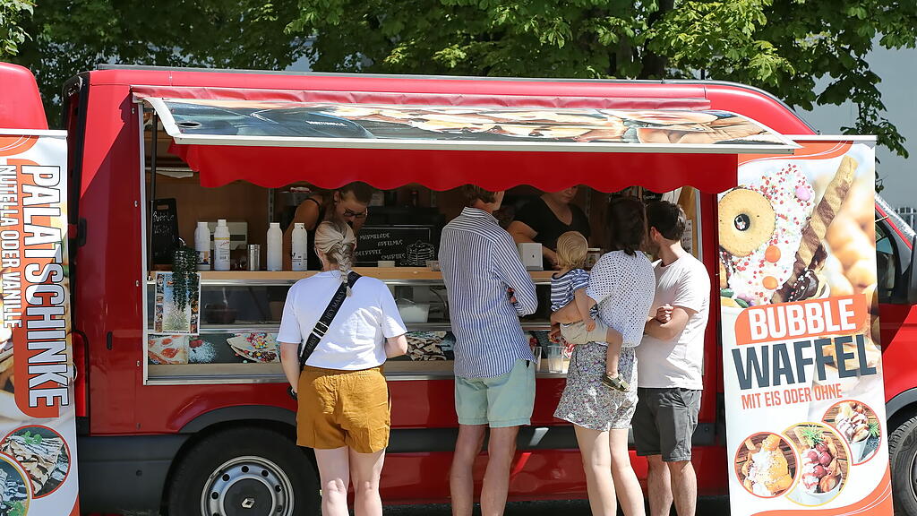 Street Food Festival im Volksgarten