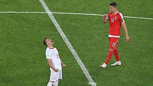 Schweiz gewinnt gegen Serbien