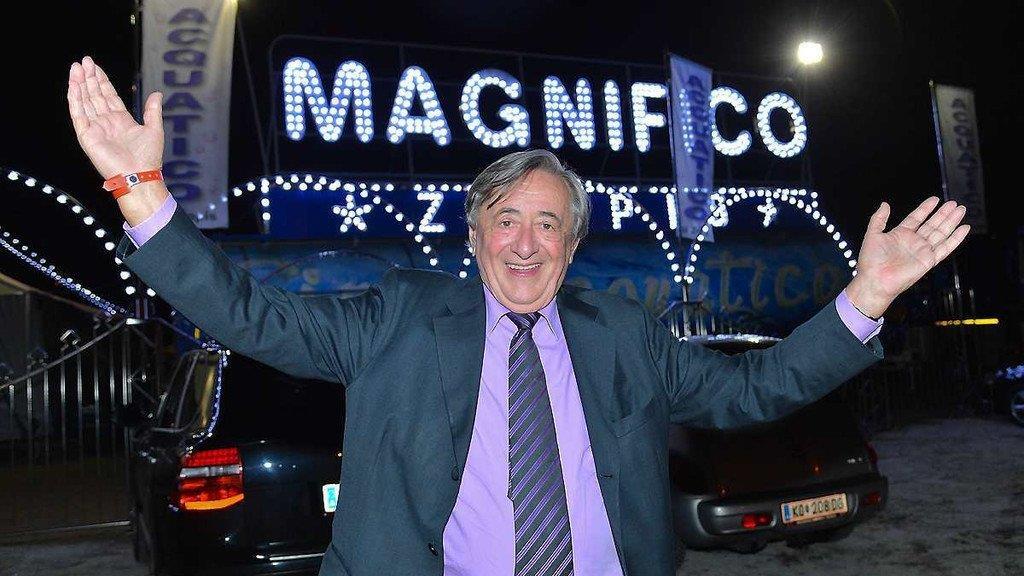 Richard Lugner wird 80: Geburtstagfeier im Circo Acquatico