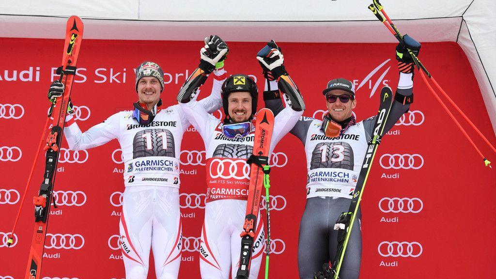 Hirscher gewinnt RTL in Garmisch