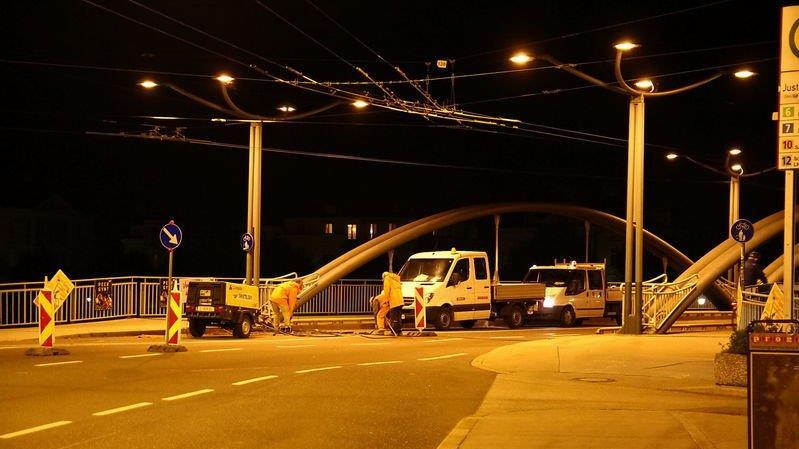 Karolinenbrücke wird saniert