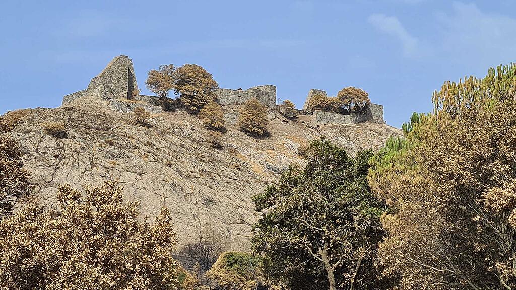 Br\u00e4nde im Westen Sardiniens in Cuglieri