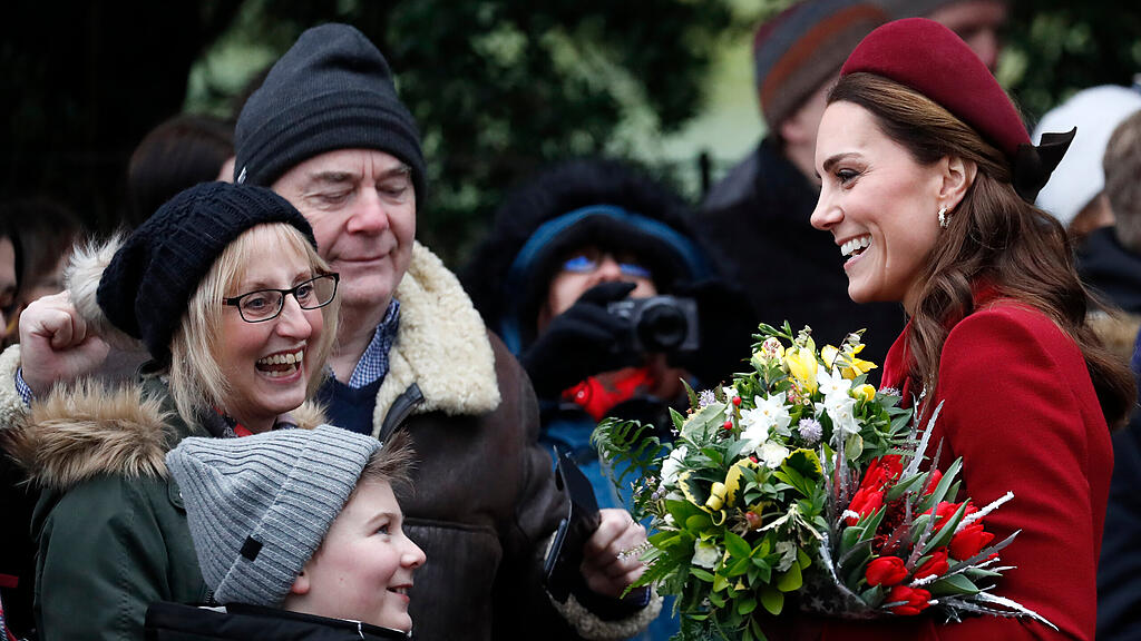 Royals auf Weg zum Weihnachtsgottesdienst