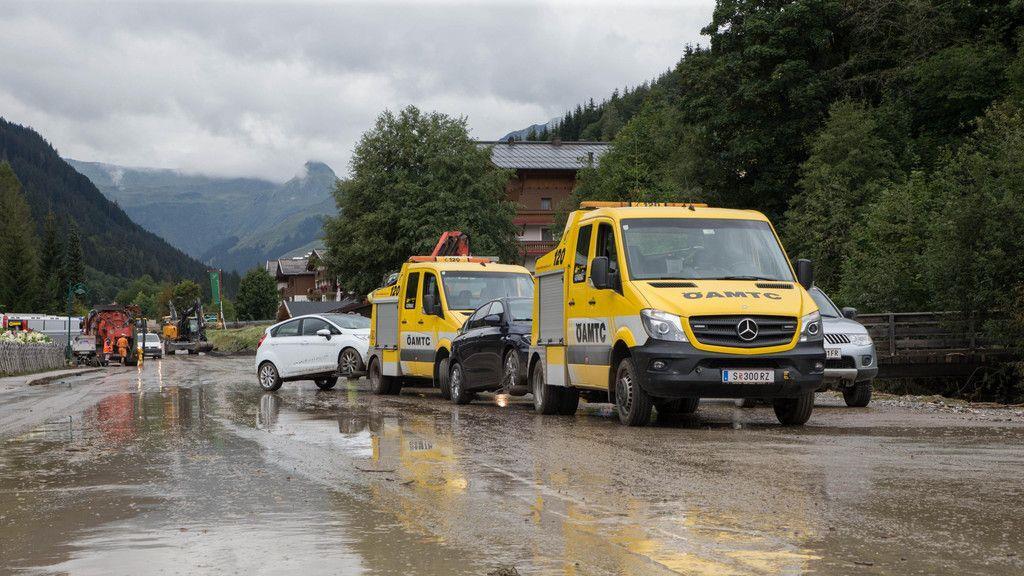 Schwere Unwetter: Aufräumarbeiten im Glemmtal II