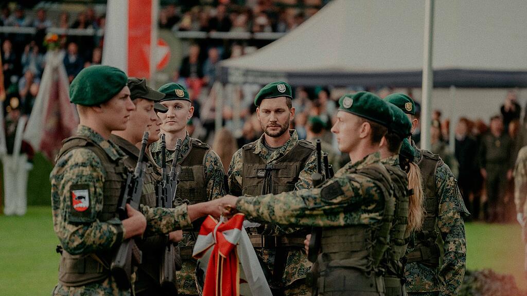Bundesheer Angelobung in Mariapfarr