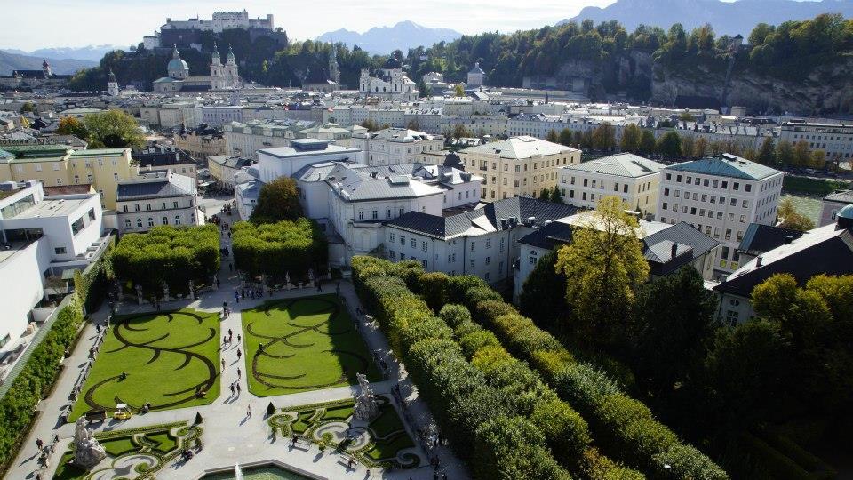 Salzburg aus der Luft