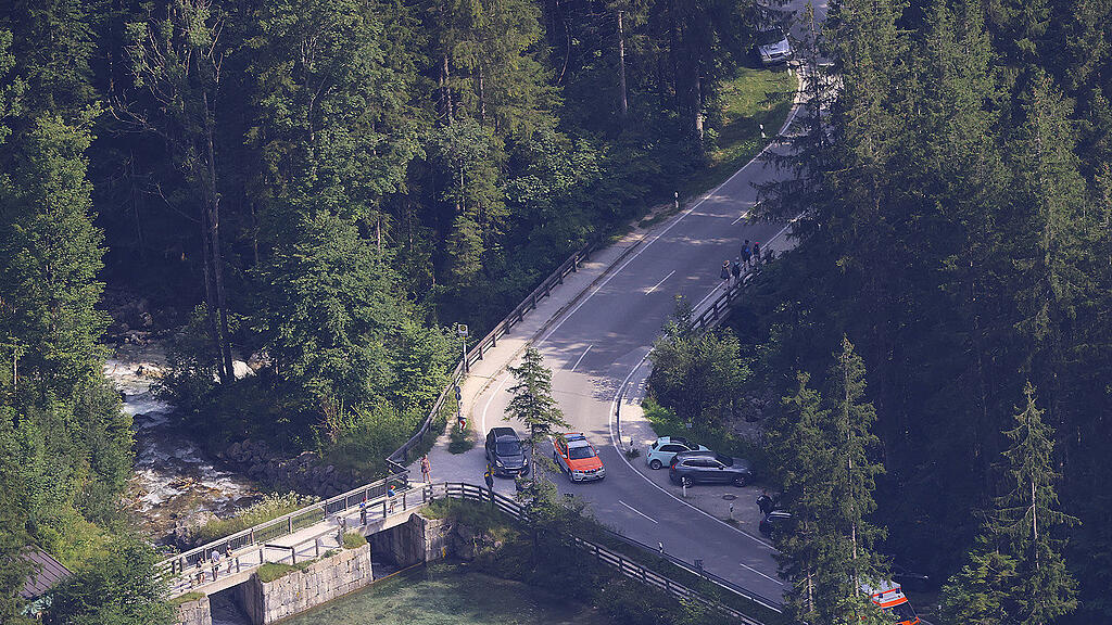Rettungseinsatz am Hintersee