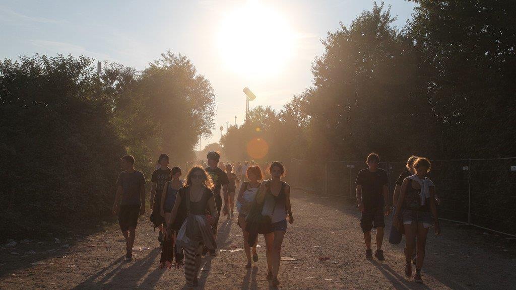 Stimmung am 4. Tag Frequency Festival
