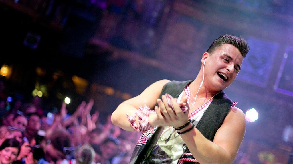 VolksRock'n'Roller Andreas Gabalier sorgte für tolle Partystimmung.