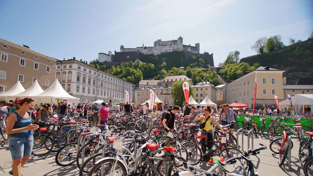 "Radfrühling" in der Stadt Salzburg II
