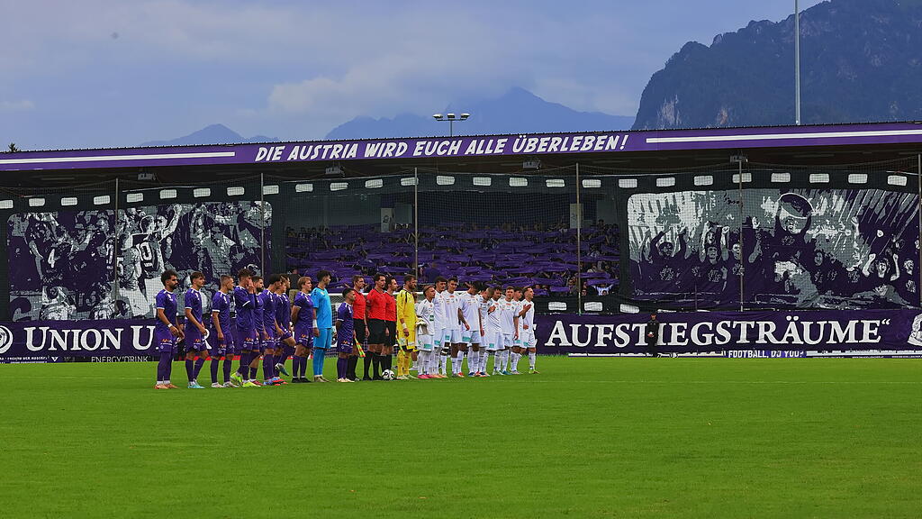 Austria Salzburg gegen Austria Klagenfurt