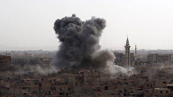 Luftangriffe in Syrien