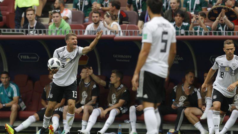 Fußball-WM: Deutschland - Mexiko 0:1
