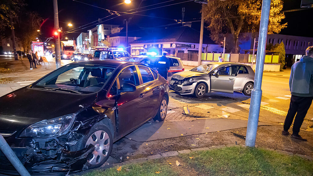 Unfall Münchner Bundesstraße