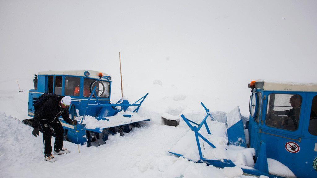Durchstich auf der Großglockner Hochalpenstraße 2016