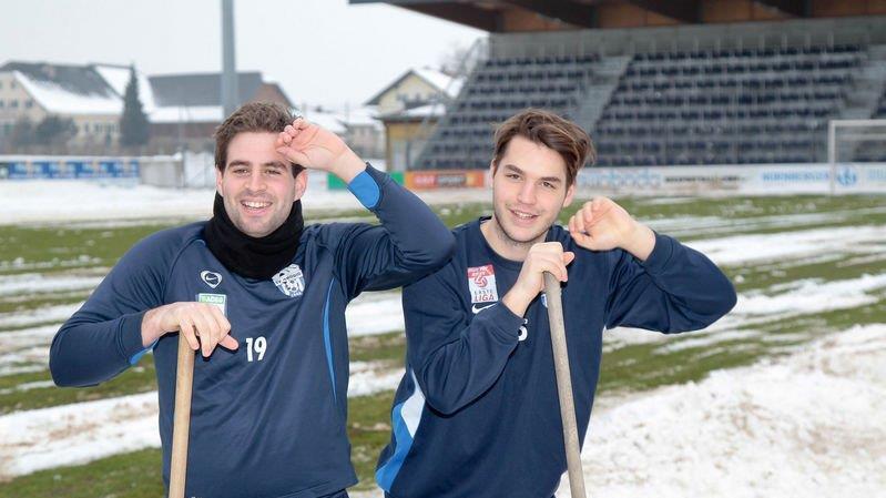 Grödig schaufelt sich frei