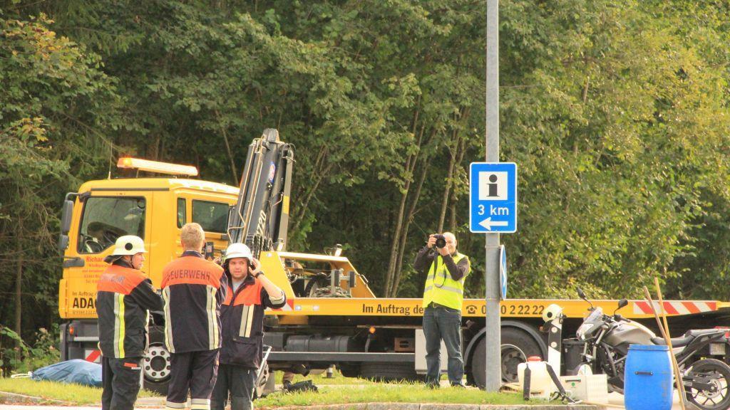 Bilder der Unfallstelle
