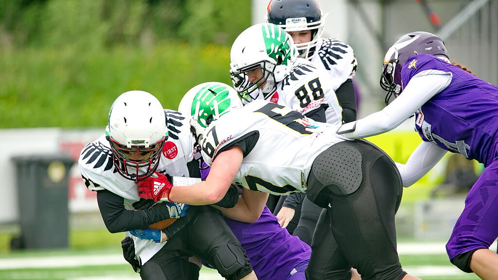 Football: Ducks Ladies gegen Vikings