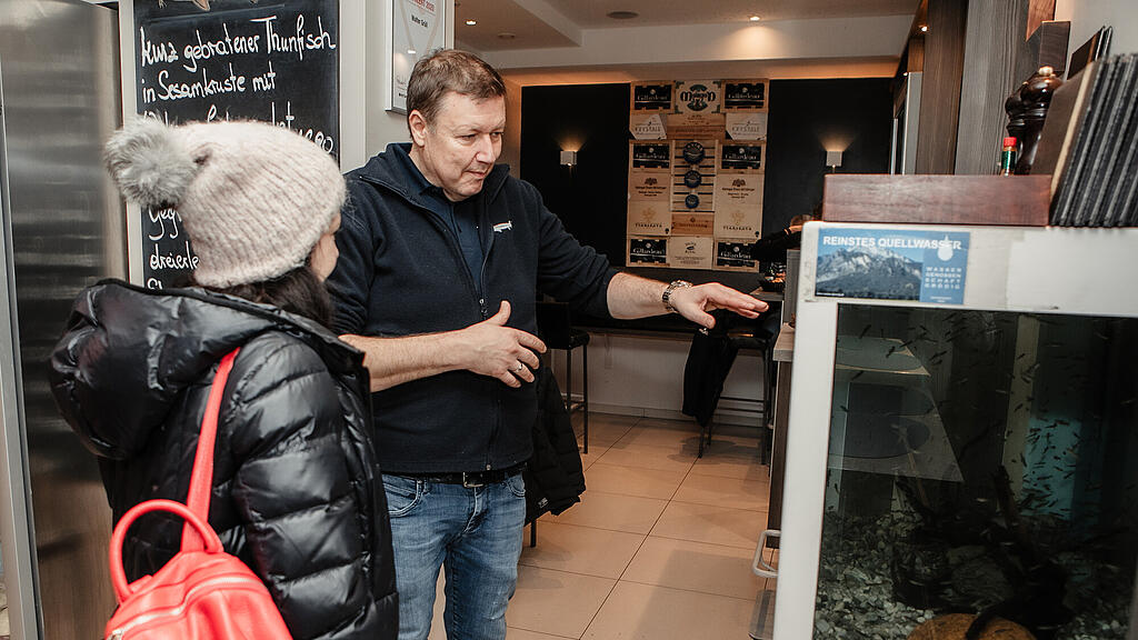 Walter Grüll, Sonntagstalk, Fisch, Fischzüchter