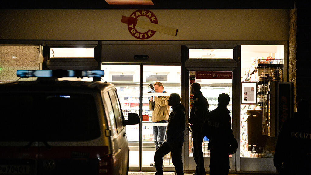 Überfall Supermarkt