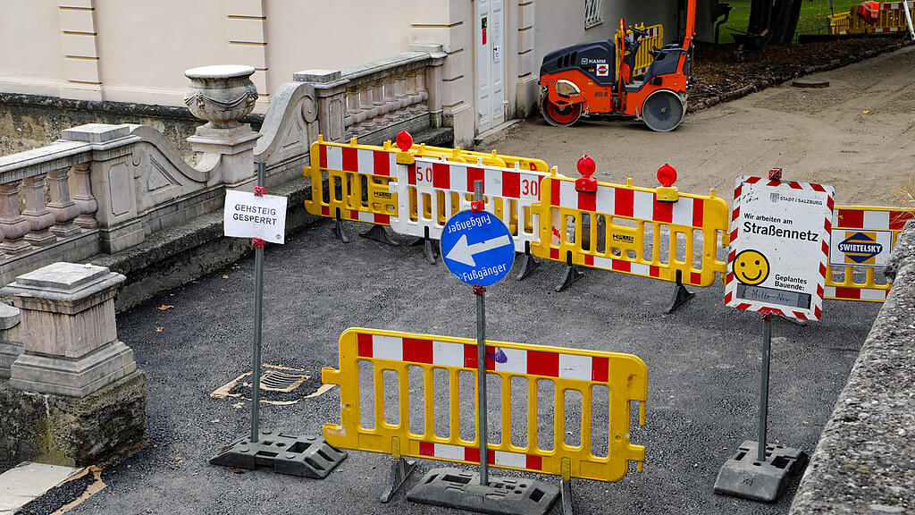 Rad- und Fußwege im Salzburger Kurgarten werden erneuert