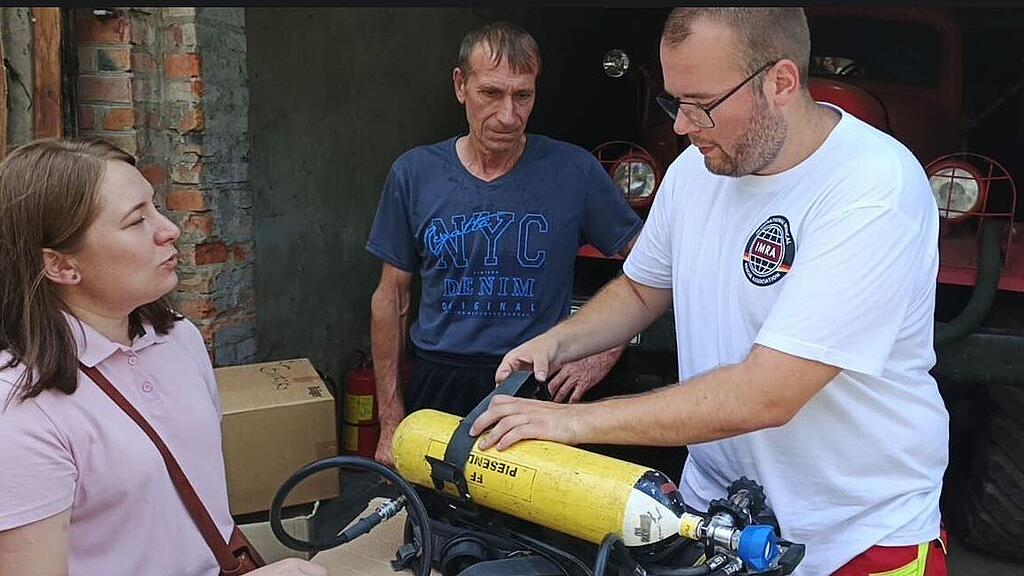 Feuerwehr-Spenden Ukraine