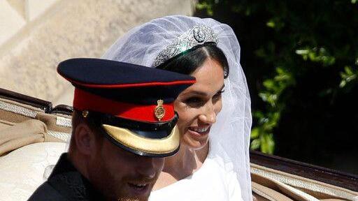 Royale Hochzeit: Der erste Kuss von Harry und Meghan