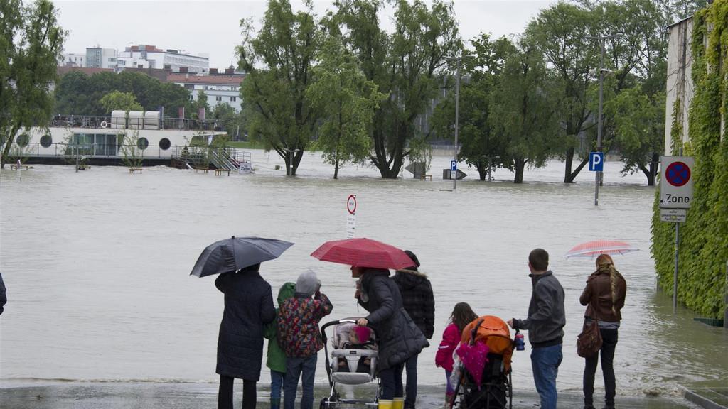 Hochwasser in Linz