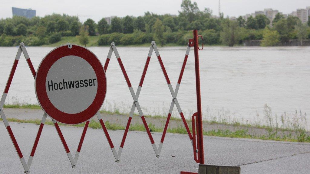 Hochwasser in Wien (Copa Cagrana)