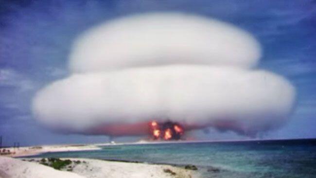 210 Atombomben-Tests führten die USA nach 1945 durch.