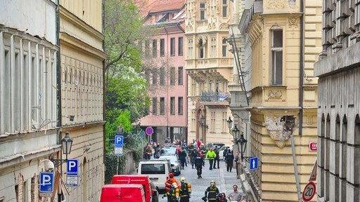 Schwere Explosion in Prag