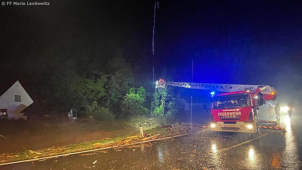 Unwetter in Voitsberg