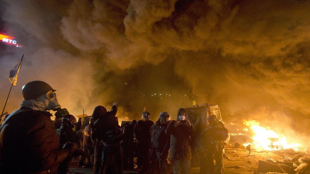 Kiew brennt: Ausschreitungen fordern Todesopfer