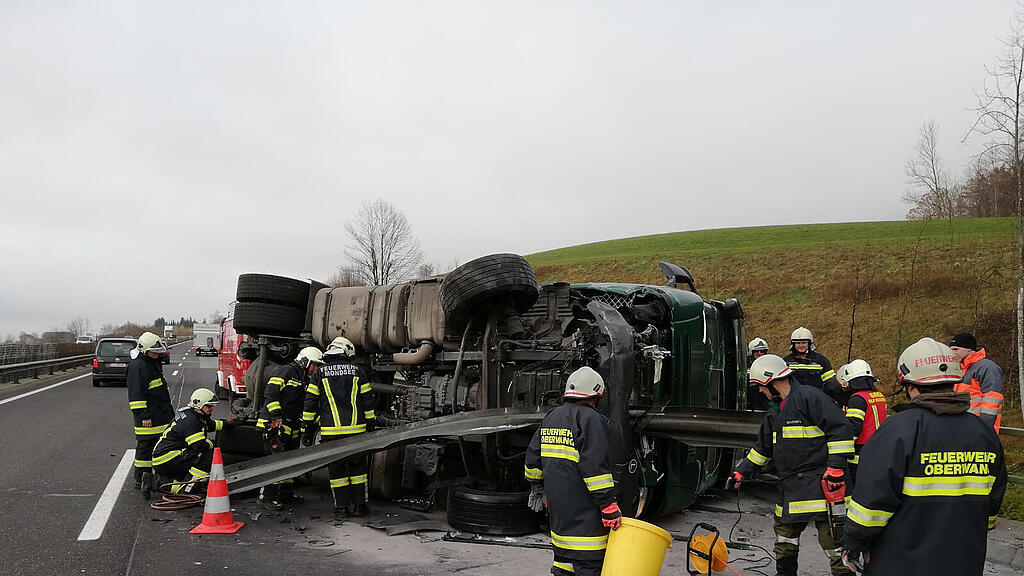 A1, Innerschwand, Unfallstelle, Mondsee