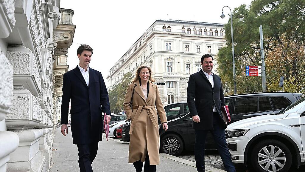 NEOS am Weg an den Sondierungstisch
