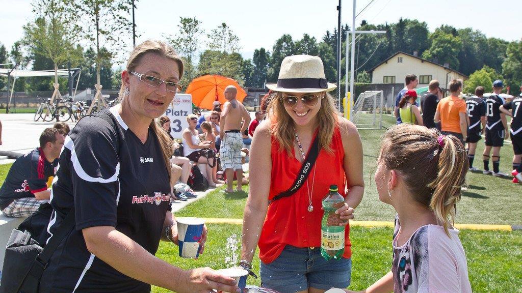 Hobbyturnier mit den Red-Bull-Stars