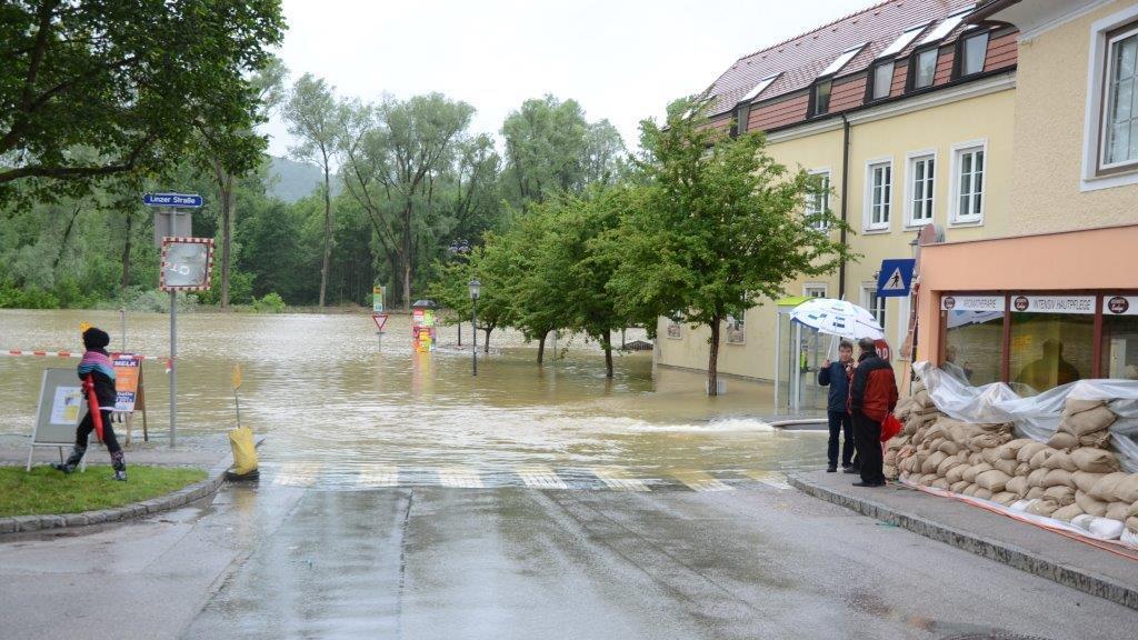 Hochwasser in NÖ: Emmersdorf und Melk